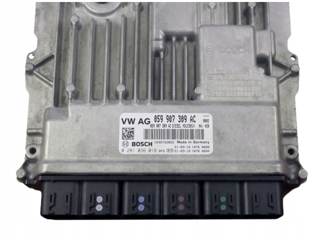 Řídící jednotka 059907309AC, 0281036018   Audi Q7 4M 2022