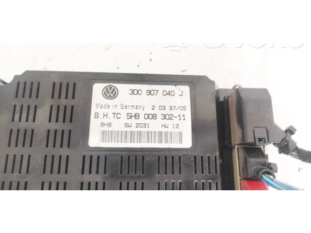 Блок комфорта 3D0907040J, 5HB00830211   Volkswagen Phaeton   