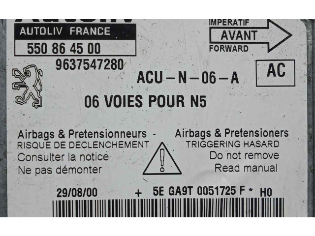 Блок подушек безопасности AUTOLIV   Peugeot 306