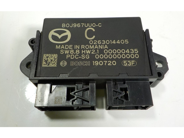 Блок управления B0J967UUC Mazda 3