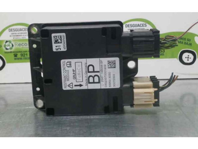 Блок подушек безопасности 2S6T14B056BP, 5WK43030 Ford Fusion