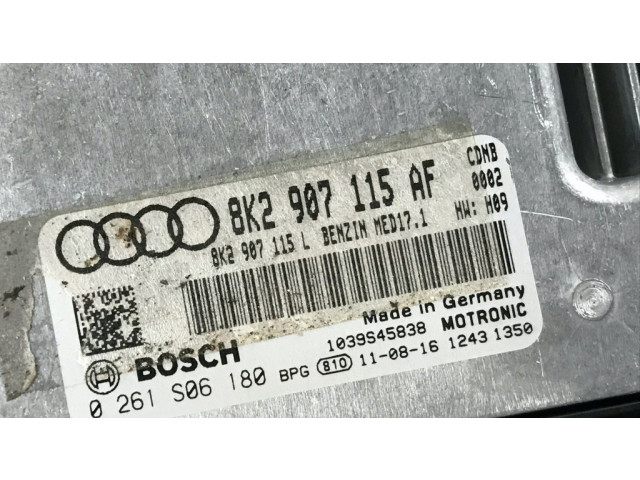Блок управления двигателя 8K2907115AF, 8K2907115L Audi A5 8T 8F