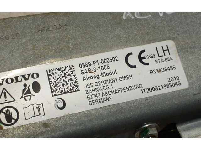 Подушка безопасности в сиденье 31436485   Volvo XC90