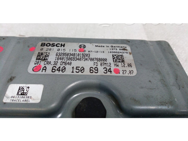 Řídící jednotka 0281015115 Mercedes-Benz B W245 2008