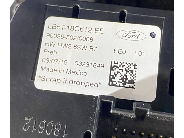 Блок управления климат-контролем LB5T18C612, LB5T18C612EE   Ford Explorer VI