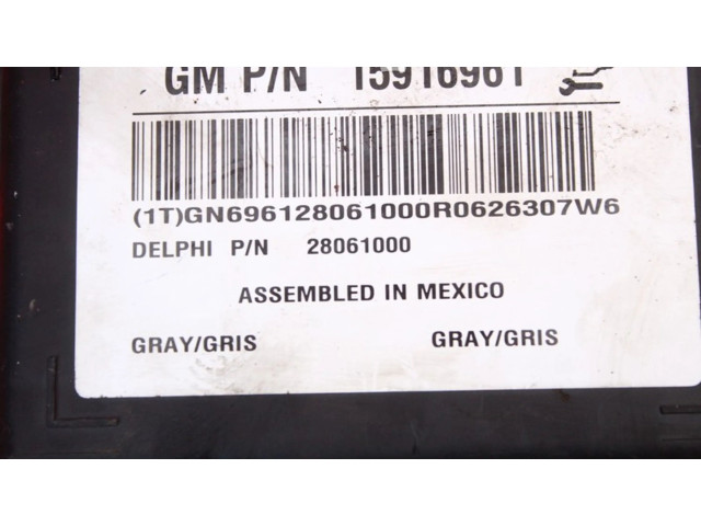 Блок комфорта 15916961, 15916961   Chevrolet Captiva   