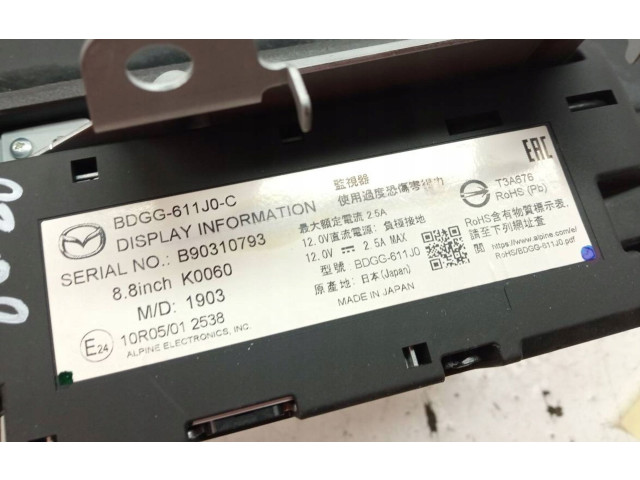 Дисплей BDGC611J0C Mazda 3