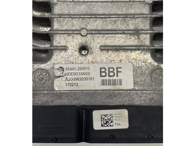 Блок управления двигателя DE16NE2K16A0, 954412BBF0   KIA Niro