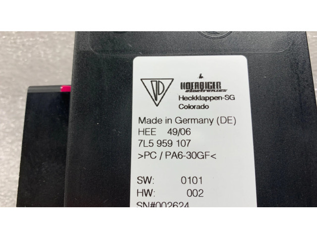 Другие блоки управления / модули