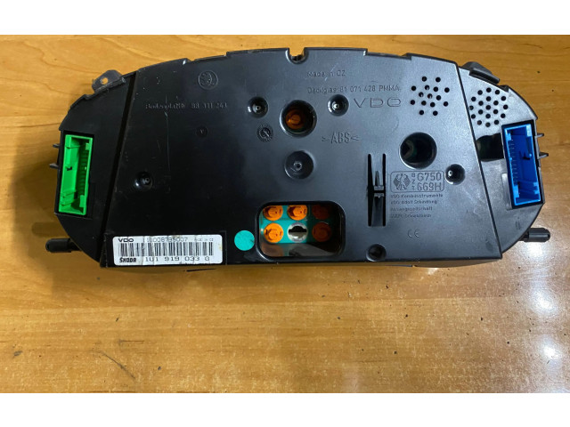 Панель приборов 1U1919033G, 10008799007 Skoda Octavia Mk1 (1U)