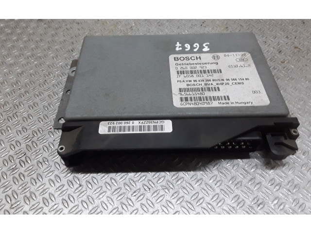 Блок управления коробкой передач 0260002923, 9656615480 Citroen C5