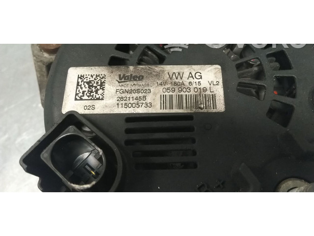 Генератор 059903019L, 059903019LX Audi A6 S6 C7 4G