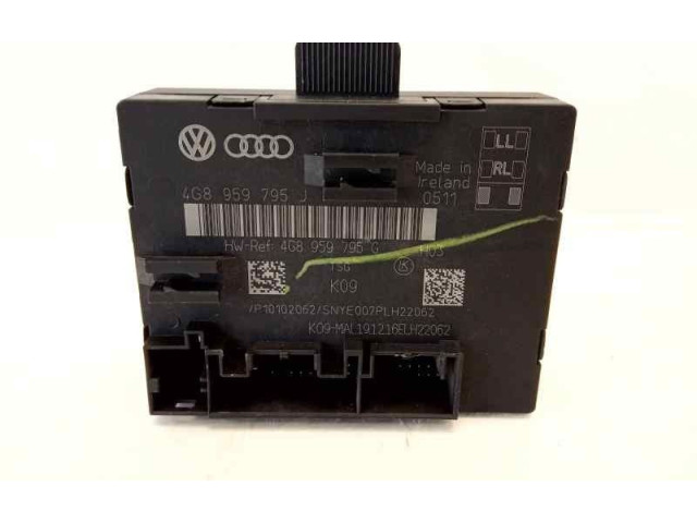 Блок комфорта 4G8959795J, 4G8959795G Audi A6 C7