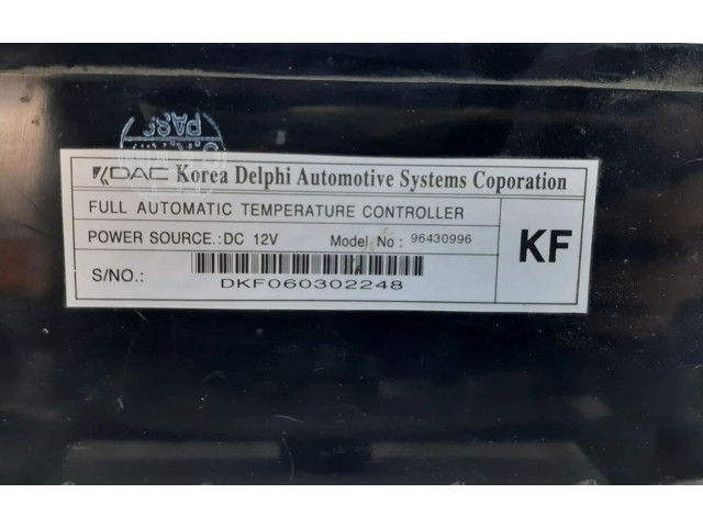 Модуль блока управления кондиционером 96430996   Chevrolet Nubira