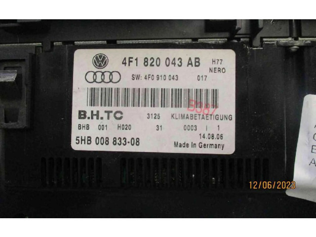 Řídící jednotka 4F1820043AB, 4F1820043AB Audi A6 Allroad C6 2006