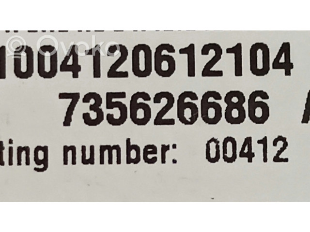 Подушка безопасности для колен 631638101, 735626686 Fiat 500