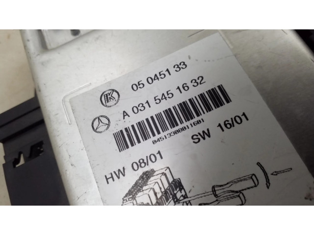 Pojistková skříňka A0315451632 Mercede-Benz S W220 2001