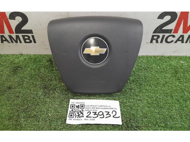 Подушка безопасности водителя 96809649, 96809649   Chevrolet Captiva