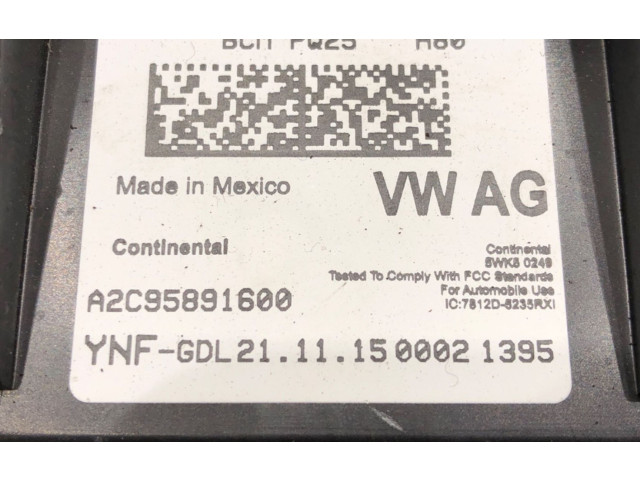 Блок комфорта 7E0937189   Volkswagen Jetta VI   