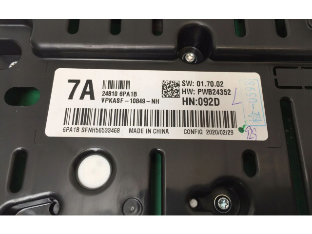 Přístrojová deska Nissan Juke II F16 2021 248106PA1B