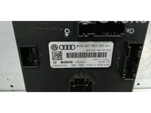 Модуль управления BSM 4H0907063DH, 4H0907063AH Audi A6 S6 C7 4G