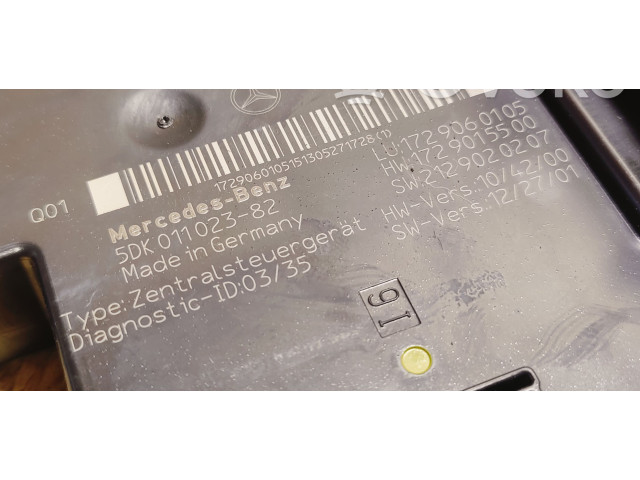 Pojistková skříňka 168298 Mercedes-Benz SLK R172 2015