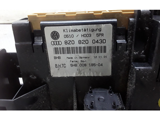 Блок управления климат-контролем 8Z0820043D   Audi A2