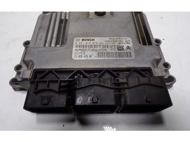 Блок управления двигателя 1609339680, 9805947680   Citroen C-Elysée