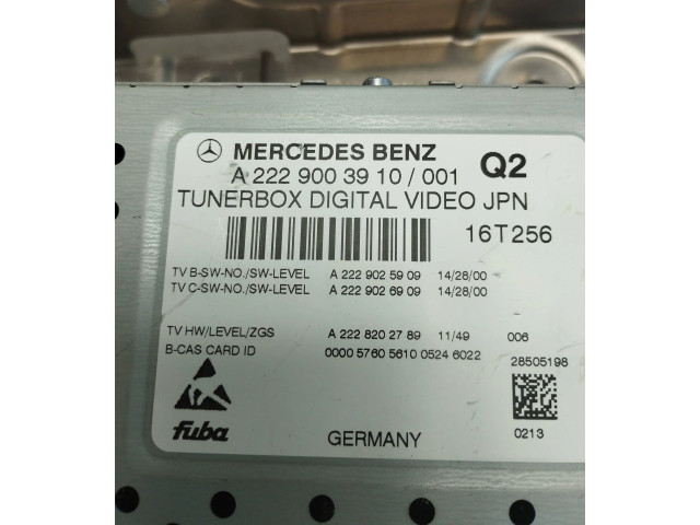 Блок управления A2229003910, A2228202789   Mercedes-Benz GLC X253 C253