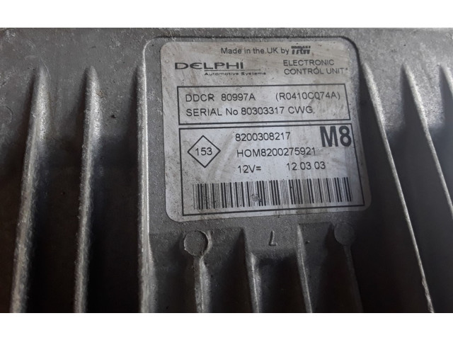 Řídící jednotka 8200308217, 8200275921 Nissan Micra 2003