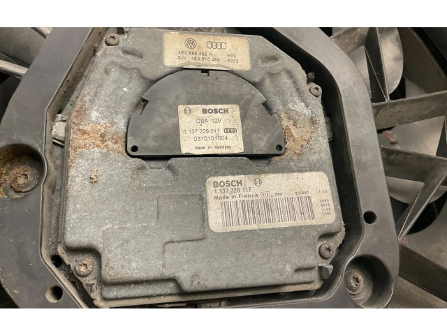 Комплект вентиляторов 4E0121205B, 0130706815 Audi A8 S8 D3 4E