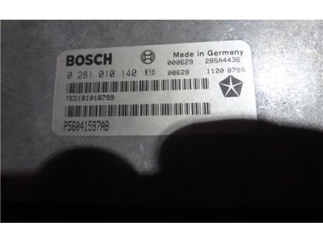 Блок управления двигателем Блок управления 281010140, P56041587AB Jeep Grand Cherokee (WJ)