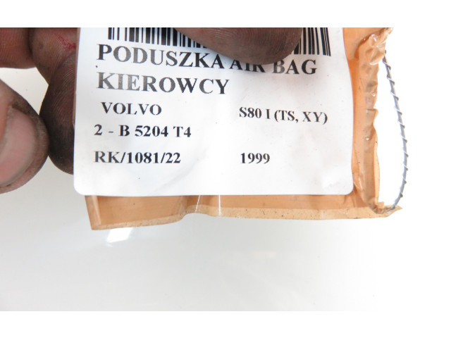 Подушка безопасности водителя 919991599W30, 9208736   Volvo S80