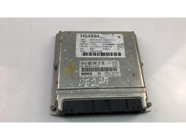 Řídící jednotka 0285451732 Mercedes-Benz Vaneo W414 2005