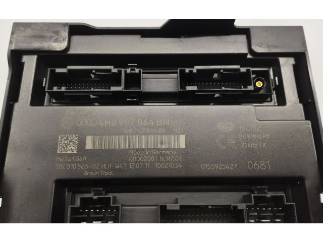 Блок комфорта 4H0907064BN, 5DK01056502 Audi A7 S7 4G