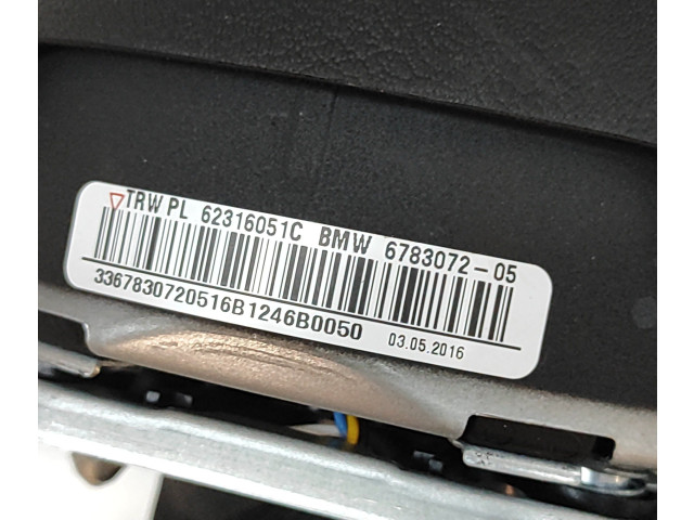 Подушка безопасности водителя 6783072 BMW Z4 E89