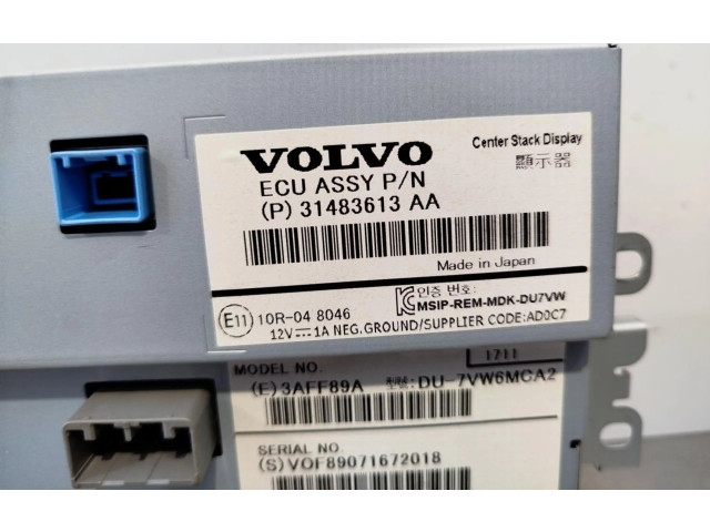 Дисплей 31483613 Volvo V40