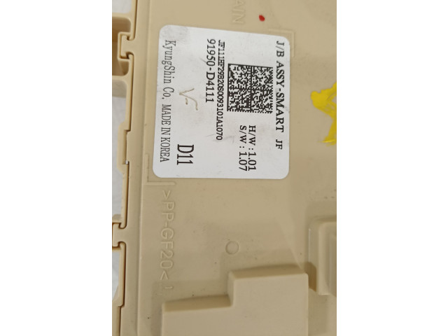 Pojistková skříňka Řídící jednotka BSM 91950D4111 KIA Optima 2018