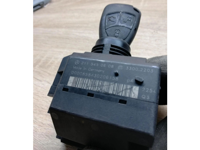 Рулевая рейка  Комплект зажигания a6461536679, 2115450608   Mercedes-Benz E W211 2002 - 2009 года