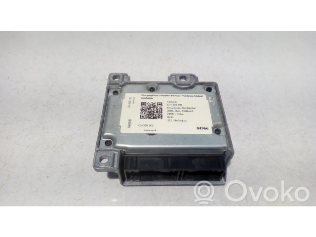 Блок подушек безопасности 603725800, 9658137980   Citroen C4 I