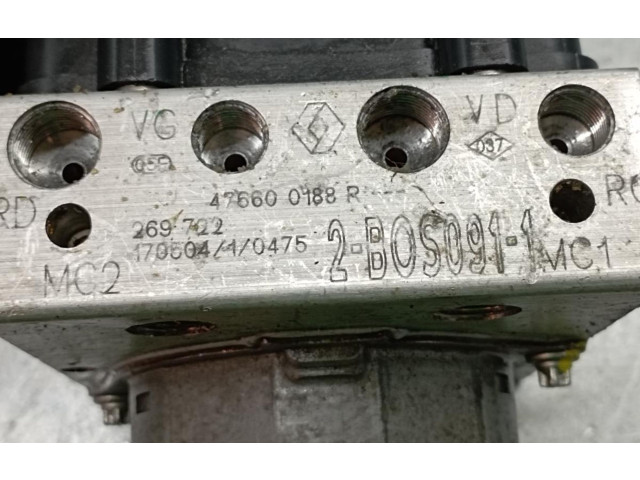 Блок АБС 0265257881, 476600188R   Dacia  Sandero  2008 - 2012 года