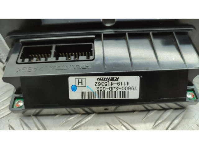 Блок управления климат-контролем 79600SJDG52, 79620SJDG520M1 Honda FR-V