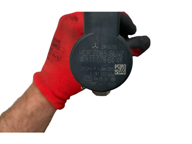 Vstřikovací lišta A6460700295, 2L0717977C Mercedes-Benz C W203 646.962