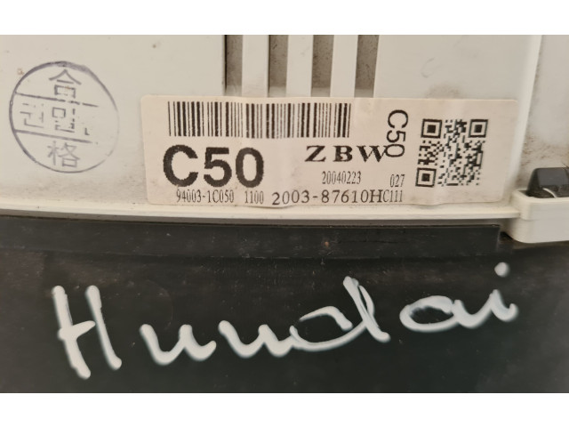 Панель приборов 940031C050, 20040223   Hyundai Getz       