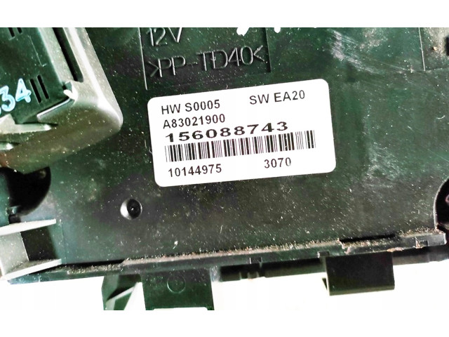 Блок управления климат-контролем 156088743 Alfa Romeo Mito