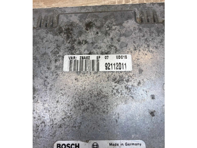 Řídící jednotka 9652184280, 0281011516 Peugeot 607 2000