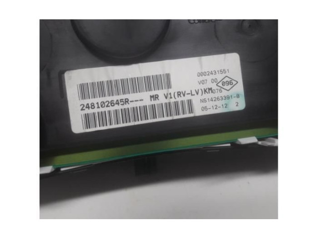 Панель приборов 0002431551, 248102645R Dacia Sandero II