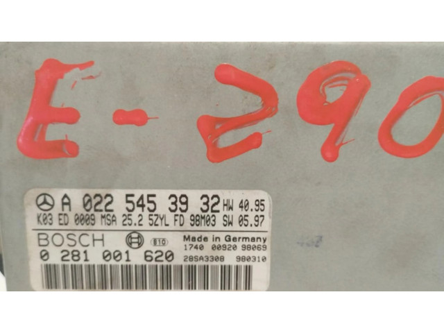 Řídící jednotka A0225453932, CENTRALITAMOTORUCE Mercedes-Benz E W210