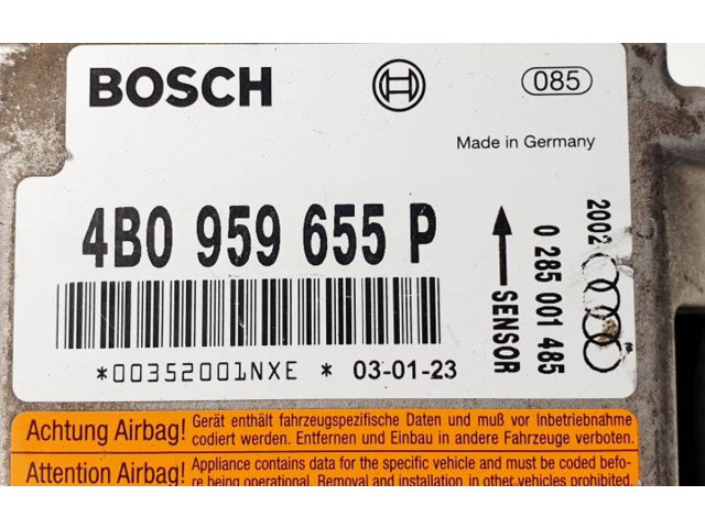 Блок подушек безопасности 4D0907305, 5GA00439716   Audi A6 S6 C5 4B