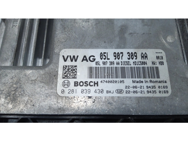 Блок управления двигателем Блок управления 0281039430 Audi A4 S4 B8 8K